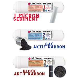 Lg Chem Platinum Si̇yah  7 Fi̇li̇tre 14 Aşama Mi̇neral Ve Alkali̇ Ph Fi̇li̇treli̇ Su Aritma Ci̇hazi.90 GPD NANO MEMBRANE