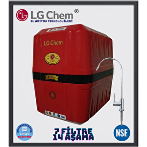 Lg Chem Platinum Kirmizi  7 Fi̇li̇tre 14 Aşama Mi̇neral Ve Alkali̇ Ph Fi̇li̇treli̇ Su Aritma Ci̇hazi