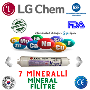 Lg Chem Platinum Kirmizi  7 Fi̇li̇tre 14 Aşama Mi̇neral Ve Alkali̇ Ph Fi̇li̇treli̇ Su Aritma Ci̇hazi Duş Başliği Hedi̇ye