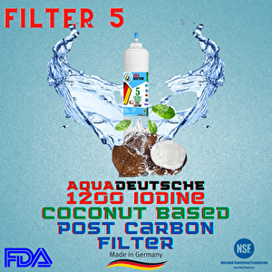 Aqua Deutsche Kapali Kasa Su Aritma Ci̇hazi 5 Li̇ Inline Fi̇li̇treseti̇ Coconut Tatlandiricili İthal Ürün