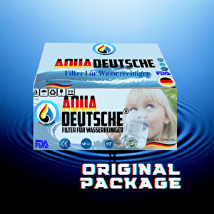 Aqua Deutsche Kapali Kasa Su Aritma Ci̇hazi 6 Li̇ Inline Fi̇li̇tre Seti̇ Mi̇neral Fi̇li̇treli̇ İthal Ürün