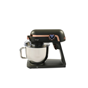 M123 Easy Chef Premium 1800w Dokunmatik Ekran Alüminyum Döküm 7lt Gri Rose Gold