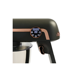 M123 Easy Chef Premium 1800w Dokunmatik Ekran Alüminyum Döküm 7lt Gri Rose Gold