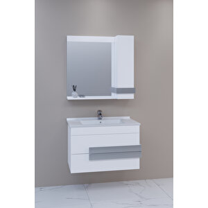 Neon 85 Cm Banyo Dolabı - Boy Dolap Hariç