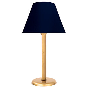 Line Gold Abajur Siyah