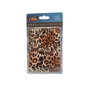 Pasaport Kılıfı Leopar Desenli Pembe