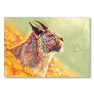 Kaplan Anthro Kükreyen Mdf Ahşap Tablo 25x35 cm