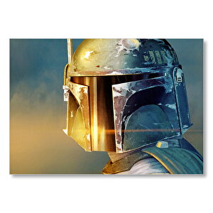 Yıldız Savaşları Boba Fett Mdf Ahşap Tablo 25x35 cm