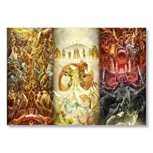 Zeldanın 25 Yıl Yönümü Görseli Mdf Ahşap Tablo 50x70 cm