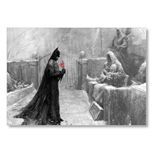 Batman Mezarlığı Görseli Mdf Ahşap Tablo 35x50 cm
