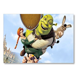 Shrek, Shrek 2, H Mdf Ahşap Tablo 25x35 cm