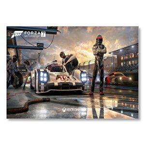 Forza Motor Sporları 7 Mdf Ahşap Tablo 50x70 cm