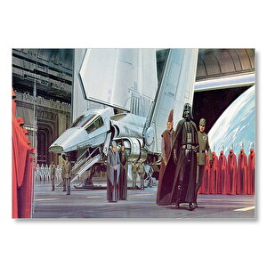 Ralph Mcquarrie Star Wars Mdf Ahşap Tablo 35x50 cm