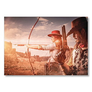 Red Dead Redemption Oyun Posteri Mdf Ahşap Tablo 50x70 cm