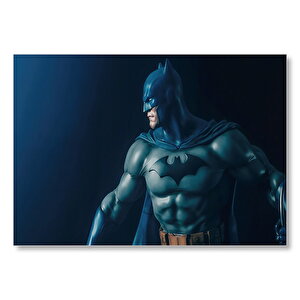 Batman Yan Profil Karanlık Arka Plan Mdf Ahşap Tablo 25x35 cm