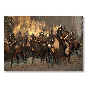 Total War Attila Mdf Ahşap Tablo 25x35 cm