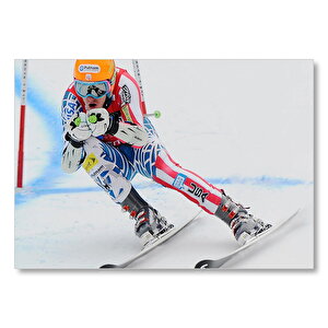 Kayak Egzersizi Açık Hava Sporları Mdf Ahşap Tablo 35x50 cm