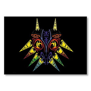 En Hızlı Majoranın Maskesi Görseli Mdf Ahşap Tablo 35x50 cm