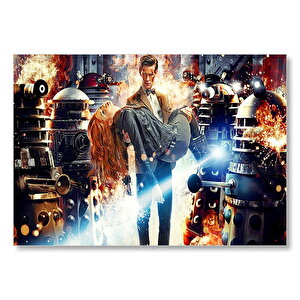 Doctor Who 7. Sezon Görseli Mdf Ahşap Tablo 50x70 cm
