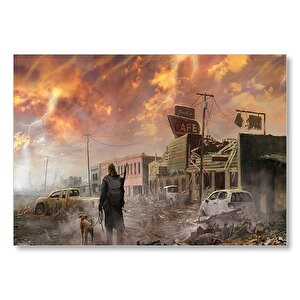 Apocalypse Oyun Görseli Mdf Ahşap Tablo 50x70 cm