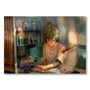 Anime My Hero Academia Boku No Hero Academia Görseli Mdf Ahşap Tablo 50x70 cm