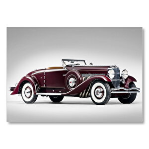 Duesenberg Model J 1920-1929 Mdf Ahşap Tablo 50x70 cm