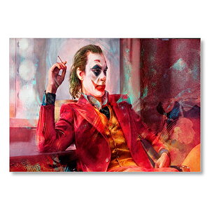 Joker 2019 Film Dc Çizgi Görseli Mdf Ahşap Tablo 25x35 cm