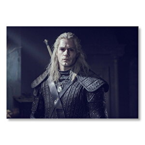 The Witcher Henry Cavill Mdf Ahşap Tablo 35x50 cm