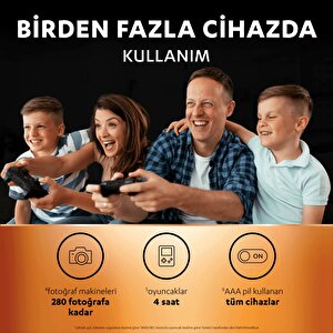 Duracell Şarj Edilebilir Aa 1300mah Piller, 4 Lü Paket