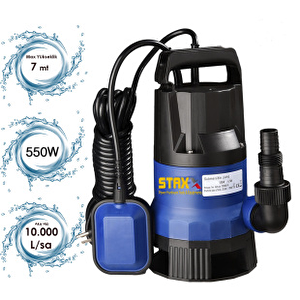 550w Plastik Gövdeli Kirli Ve Temiz Su Şamandıralı Dalgıç Pompa Seti