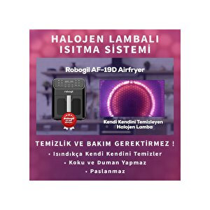 Robogil Airfryer Xxl Af-19d 6.5 Lt Yağsız Fritöz