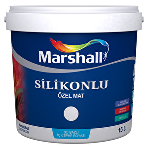 Silikonlu Özel Mat İç Cephe Boyası 15 Litre Pembe İnci