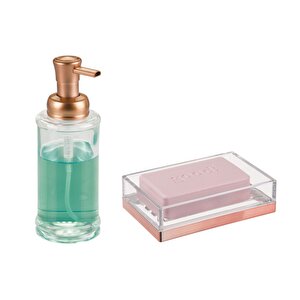 Sivi Sabunluk Ve Sabunluk İki̇ Li̇ Banyo Seti̇