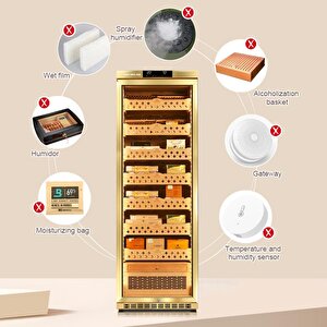 Elektronik Puro Dolabı Gold Mon3800a