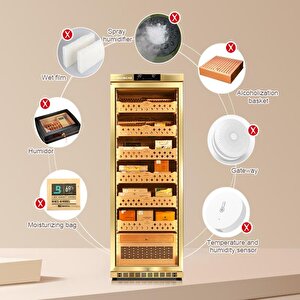 Elektronik Puro Dolabı Gold Mon2800a