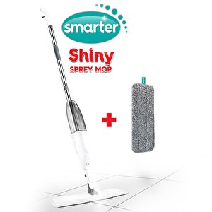 Shiny Sprey Mop + Yedek Set (beyaz)