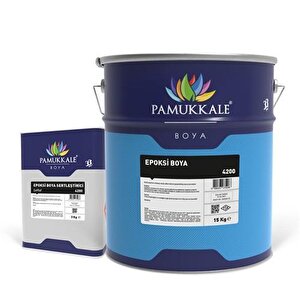 Pamukkale 4200 Epoksi Boya 15 Kg+3 Kg Ral 7016 Antrasit Gri