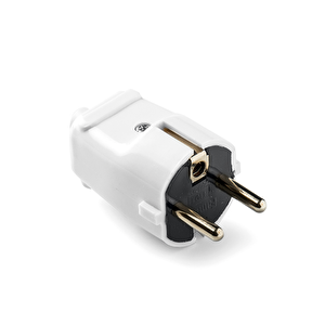 Topraklı Fiş 4,8mm 16a 250v Beyaz