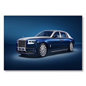 Rolls Royce 2018 Phantom Mdf Ahşap Tablo 25x35 cm