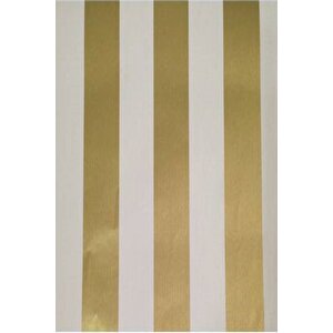 Zümrüt Exclusive 7920 Altın Varak Rengi Gold Beyaz Duvar Kağıdı (5,3 M²)