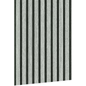 7600 Lambiri Panel Ahşap Duvar Çıtası Desenli Duvar Kağıdı 5,30 M²