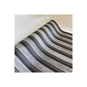 2690 Lambri Panel Ahşap Duvar Çıtası Desenli Duvar Kağıdı 5,30 M²