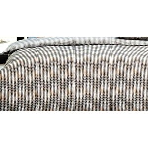 Percale Nevresim Takımı Çift Kişilik Napoli Gri V1 D