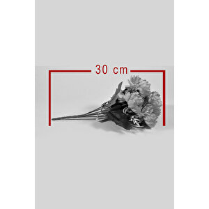 Yapay Çiçek Yıldız Çiçeği Demeti Turuncu
