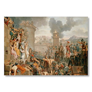Roma Savaşları Görseli Mdf Ahşap Tablo 50x70 cm