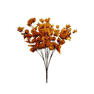 Yapay Çiçek Yoğun Dallı Turuncu Okaliptus Demeti