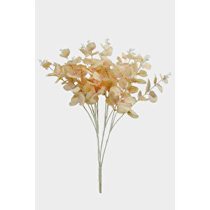 Yapay Çiçek Yoğun Dallı Beyaz Okaliptus Demeti