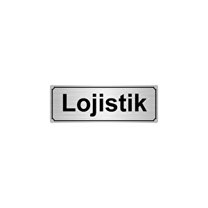Loji̇sti̇k Yönlendi̇rme Levhasi 7cmx20cmgümüş Renk Metal