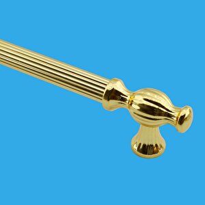 Kesir Mobilya Mutfak Dolabı Çekmece Dolap Kulpu Kulbu Gold Altın (192 Mm-192.2 Cm) Metal Kulpları