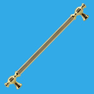 Kesir Mobilya Mutfak Dolabı Çekmece Dolap Kulpu Kulbu Gold Altın (192 Mm-192.2 Cm) Metal Kulpları